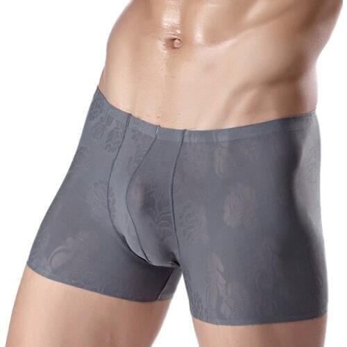 10pcs -wholesale-Mens One Piece Sexy Seamless Print Boxer underwear