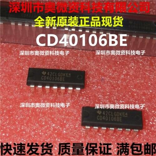100% Original In Stock New CD40106BE CD40106 DIP