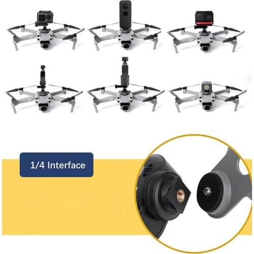 Adapter Mount Holder Rechargeable Searchlight for DJI Air 2S Flashlight Signal Indicator Night Light Drone Accessories