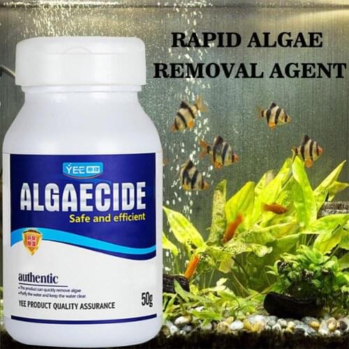 Algaecide Algae Removal Powder Aquarium Aquatic Algae Control Algae Detergent Purification Water Fish Tank Removes Moss Cleaner