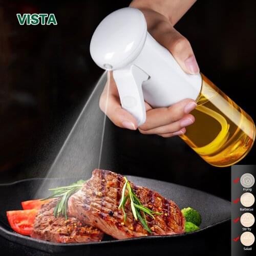 Oil Spray Bottle Cooking Baking Vinegar Mist Sprayer Barbecue Spray Bottle for Home Kitchen Cooking BBQ Grilling Roasting