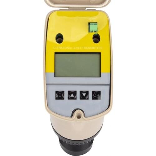 New Professional DC24V Digital Display Ultrasonic Level Meter Transmitter Water Level Sensor Digital Level Switch Controller