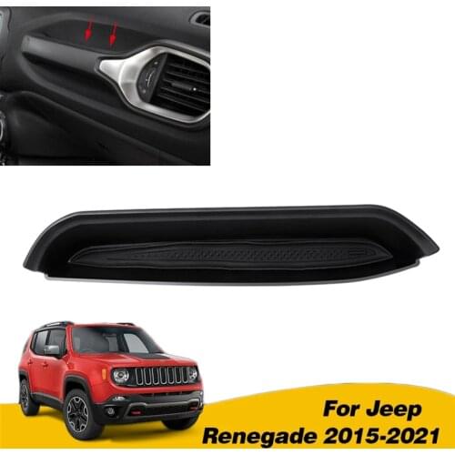 For Jeep Renegade 2015 2016 2017 2018 2019 2020 2021 Passenger Tray Organizer Grab Handle Storage Box Pocket Car Interior Parts
