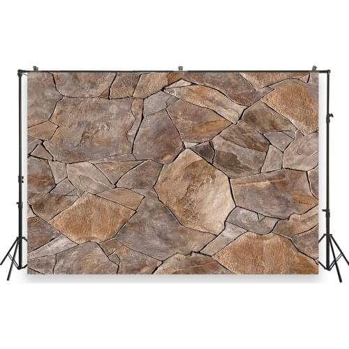 HUAYI Photography Backdrops Grunge Brick Wall Newborn Studio Portraits Photobooth Background Stone Wall Photo Backdrop W-6948