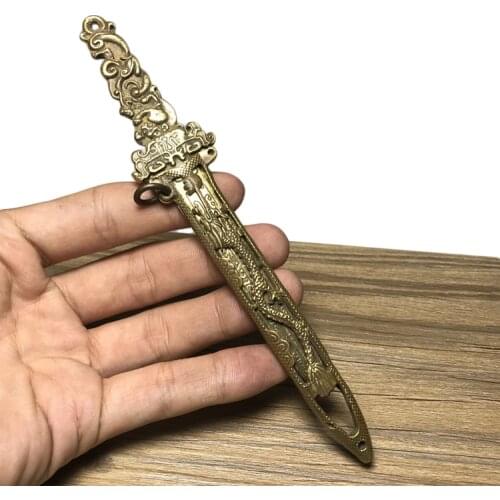 LAOJUNLU Refined Brass Small Sword