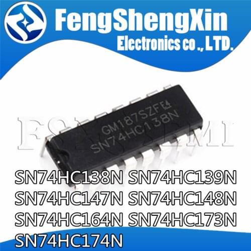10PCS SN74HC139N DIP16 SN74HC139 DIP 74HC139N 74HC139 DIP-16 DUAL 2-LINE TO 4-LINE DECODERS/DEMULTIPLEXERS IC
