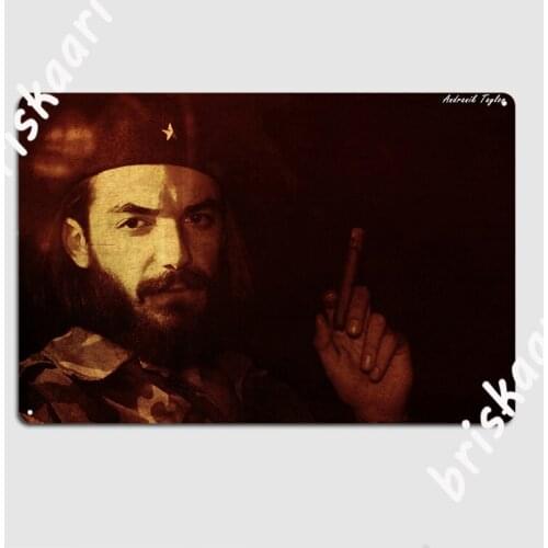 Cuba Che Guevara Metal Signs Cinema Kitchen Club Bar Retro Painting Decor Cuba Communist Metal Posters