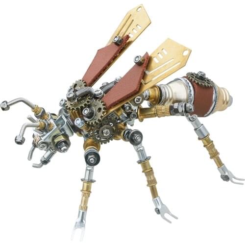 290Pcs Metal Insect Puzzle Model Kit 3D DIY Mechanical Assembly Crafts Assemble Models Children Christmas Gift - Termite