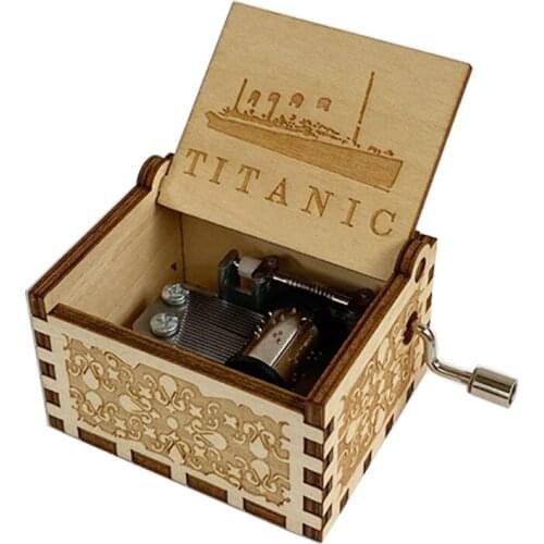 Handmade Music Box with The theme of "My Heart", Valentines Dirthday gift, exquisite Box, Home Decoration