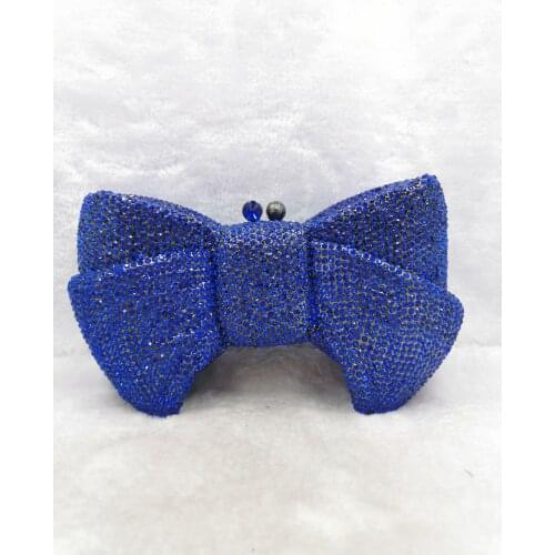 Xiyuan purse store Hand-Made Women Crystal Clutch Evening Bags Wedding Party Rhinestones Handbags Ladies Gala Dinner Gold Purses