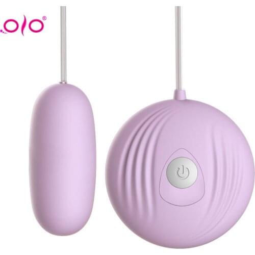 OLO Female Mini Vibrator 7 Speeds Car Key Wireless Remote Controlled Jump Sex Eggs Adult Sex Toys for Women Sex Product
