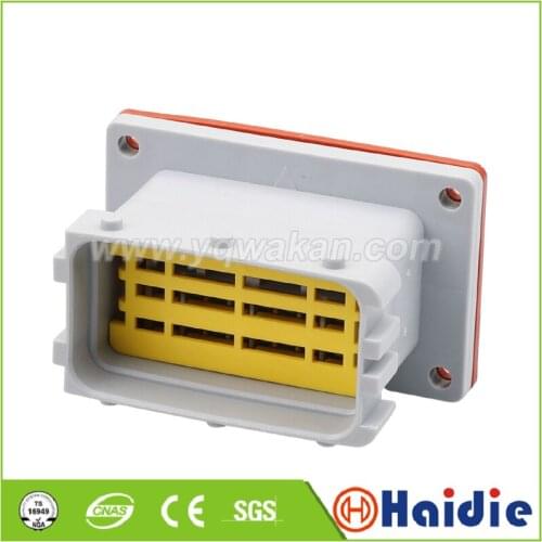 1sets 24pin auto ECU housing electric plug wiring harness plug cable connector