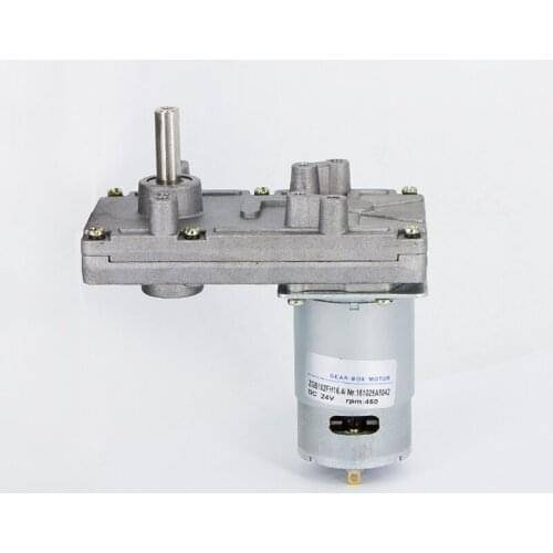 1 miniature Takanawa 555 metal gear motor 12V-24V DC reduction gear motor high torque low noise eccentric shaft