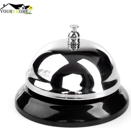 3.5inch Desk Kitchen Hotel Counter Reception Bar Ringer Call Bell Services Barware