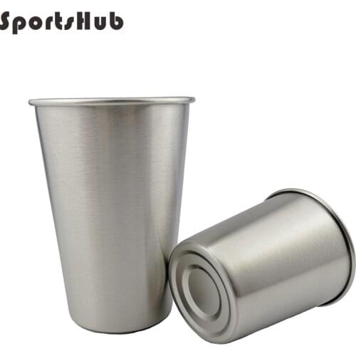 304 Stainless Steel Outdoor Camping Tableware Travel Cups Picnic Supplies Stainless Steel Wine Beer Cup Whiskey Mugs NR0143