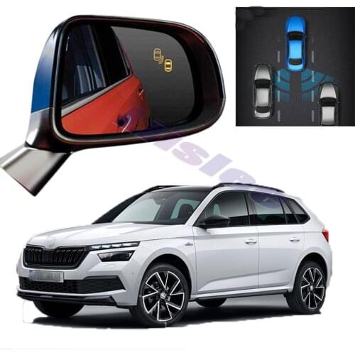 Car BSM BSD BSA Radar Warning Safety Driving Alert Mirror Detection Sensor For Skoda Kamiq 2019 2020