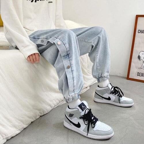 EACHIN Loose Jeans For Men