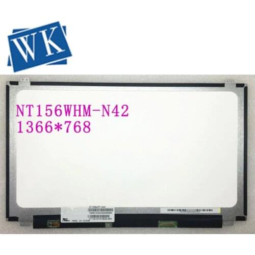 Free shipping NT156WHM-N42 LP156WH3 TPS1 LP156WHU TPA1 N156BGE-EA1 EB1 B156XW04 V.8 V.7 B156XTN03.1 30pin Display Laptop Screen