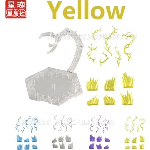 Yellow Tamashii Burst Lightning Effect Explode Explosion Figuarts Fix Saint Seiya Dragonball Action Figures Model Accessories
