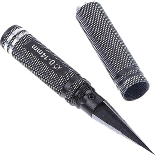 ELEG-Universal Steel 0-14Mm Black Professional Reaming Knife Drill Tool Edge Reamer