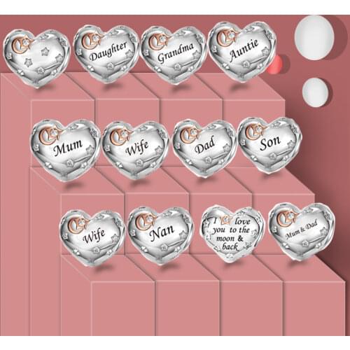 FC Jewelry Fit Original Charm Bracelet Authentic 925 Sterling Silver TV Friends Name Round Bead For Making Women Berloque 2021