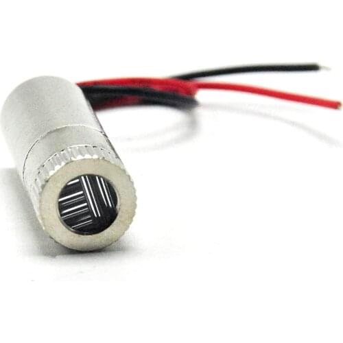 Focusable 650nm 5mw 3-5v Red Laser Module Diode with Driver and Plastic Lens (cross shape)