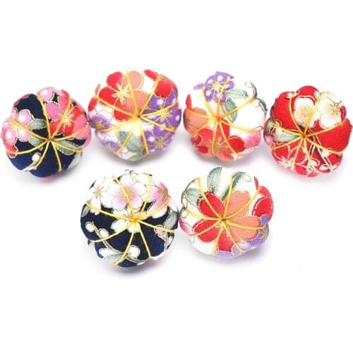 Cross Stitch Needle Pincushion Sewing Pin Cushion Button Wrist Strap Holder DIY Home Tailor Craft Sewing Accessories