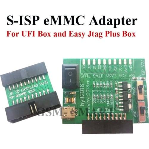 ISP TOOL ISP eMMC Adapter Flyline widget supports Z3X Easy Jtag,UFI BOX,Fast connection