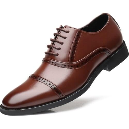 Size 38 39 40 41 42 43 44 45 46 47 48 MenS Formal Male Leather Shoes Man Sneakers Spring Autumn Sport Casual Lace Shoes 2021