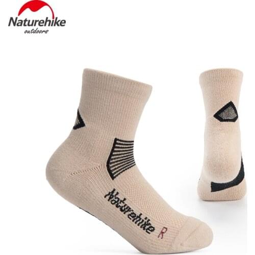 Naturehike Perspiration Fitness Right Angle Socks Outdoor COOLMAX Comfortable Breathable Sports Socks