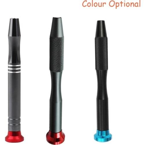 4mm Bit Screwdriver Handle Alloy Aluminum Mini Small Screwdriver Magnetic Bolt Screw Driver Screw-driving Tools, 50pcs/lot