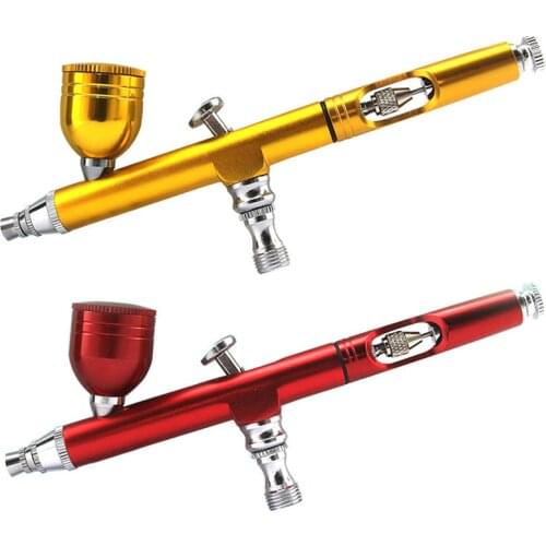Portable Mini Size Spray Pump Pen Air Compressor Set for Art Painting Tattoo Craft Cake Spray Model Beautiful Airbrush Kits