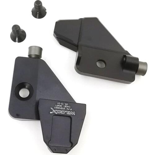 PVS-14 Helmet/Weapon Mount Shoe Assembly couples with a folding binocular bridge or Flip to Side Weapons Mount