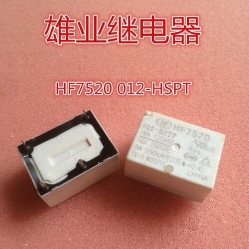 Relay HF7520-012-HSTP 4PIN 16A 250VAC