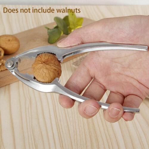 Nutcracker Sheller Crack almond Walnut Pecan Hazelnut Filbert Nut Kitchen Nut Sheller Clip Tool Clamp Plier Cracker Zinc Alloy