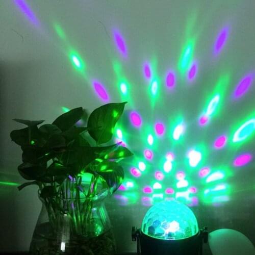 LED Mini RGB Disco Party Club DJ KTV Magic Ball Lamp EU Standard