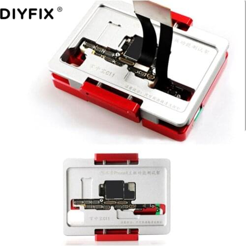 Mijing for iPhone X Xs Xs Max Motherboard Testing Upper and Lower MainBoard Layering Tester No Need Welding Maintenance Fixture