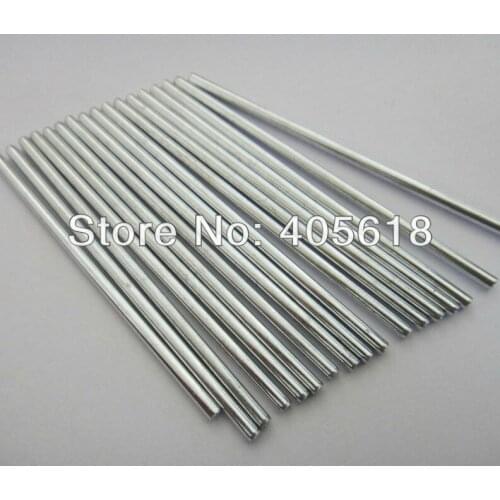 10MMx200mm 5pcs stainless steel barsstick drive rod shaft coupling connecting shaft building model material