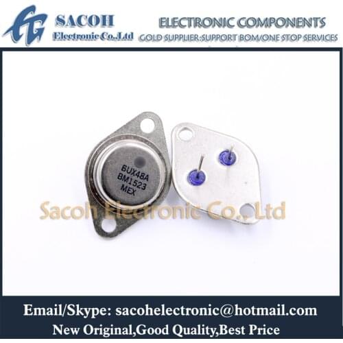 Free Shipping 5Pcs BUX48A BUX48B BUX48C BUX48FI BUX48 TO-3 15A 1000V HIGH POWER NPN SILICON TRANSISTORS