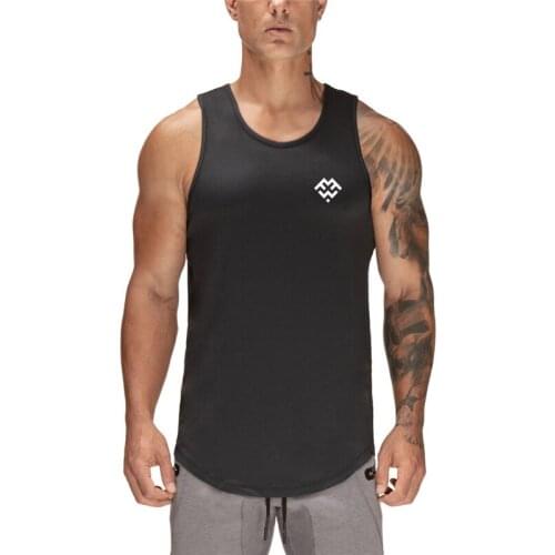 Brand Workout Summer Mesh Tank Top Men Musculation Gym Clothing Bodybuilding Singlets Sleeveless Casual Fitness Quick Dry Vest