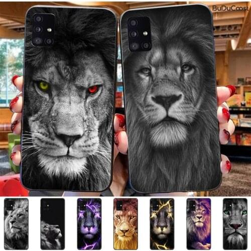 Lion animal Phone Case For Samsung Galaxy A7 8 2018 6 8 Plus A9 2018 A10 20 30 40 50 70