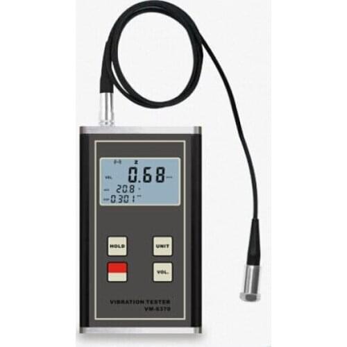 Digital Vibration Meter VM-6370 Moving Machinery Imbalance and Deflecting Tester Vibrometer