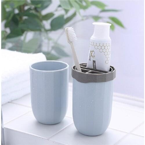 Travel Mouth Cup Simple Wash Cup Convenient Toothbrush Box Set Outdoor Travel Travel Supplies