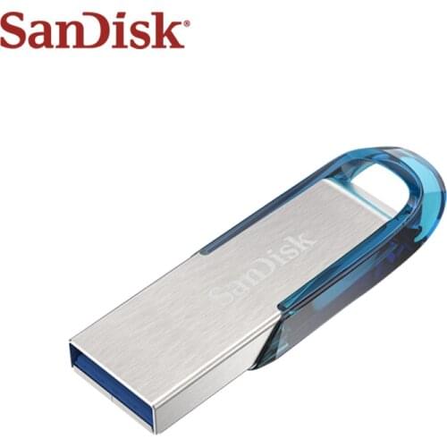 Sandisk Flash Drive 128GB Mini USB Pen Drive Metal Memory Usb 64GB CZ73 Up to 150MB/s High Speed Memory Stick Pendrive 32GB