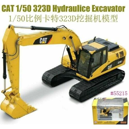 Norscot Caterpillar 323D L Excavtoar NEW 1:50 DieCast Model 55215 Metal Tracks Construction vehicles toy