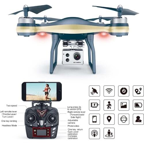 K10 GPS 5G Wifi FPV drone With 1080P/720p adjustable Wide Angle Camera 25mins Flying Time low power return GPS RC Quadcopter
