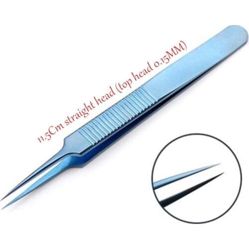 Medical Ophthalmic Microsurgical Instrument stainless steel Double eyelids Hemostatic clamp