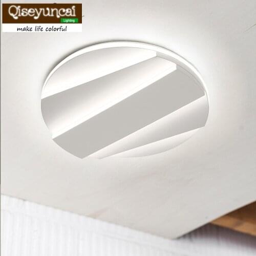 Qiseyuncai 2018 new Nordic living room LED ceiling light simple modern atmosphere home creative bedroom lighting