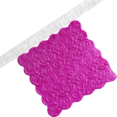 Gift Transparent Mini Acrylic Rolling Pin Fondant Cake Decorating Tools Cake Sugarcraft flower Embossing Cake Tools