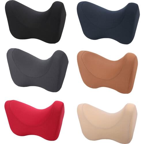 Headrest Neck Support Pillow Auto Seat Headrest Neck Pillow For Car Memory Foam Automobile Supplies Neck Pillow Cushion Travel